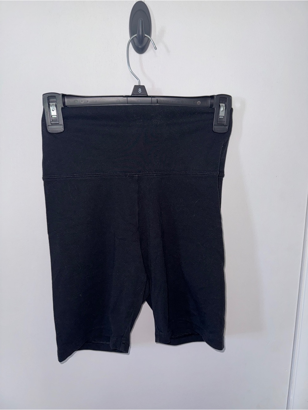 aerie Black High-Waist Bike Shorts